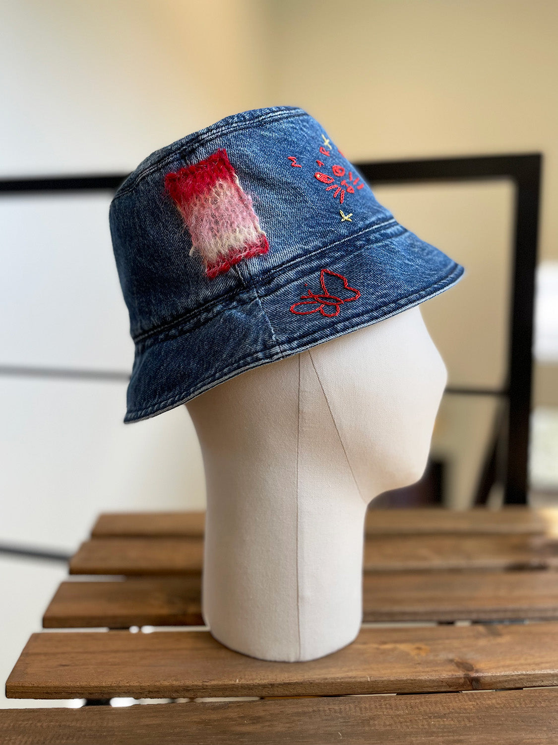MARNI CLMC0055LS DENIM HAT