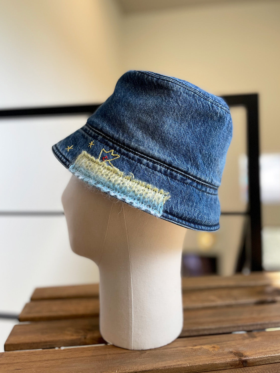 MARNI CLMC0055LS DENIM HAT