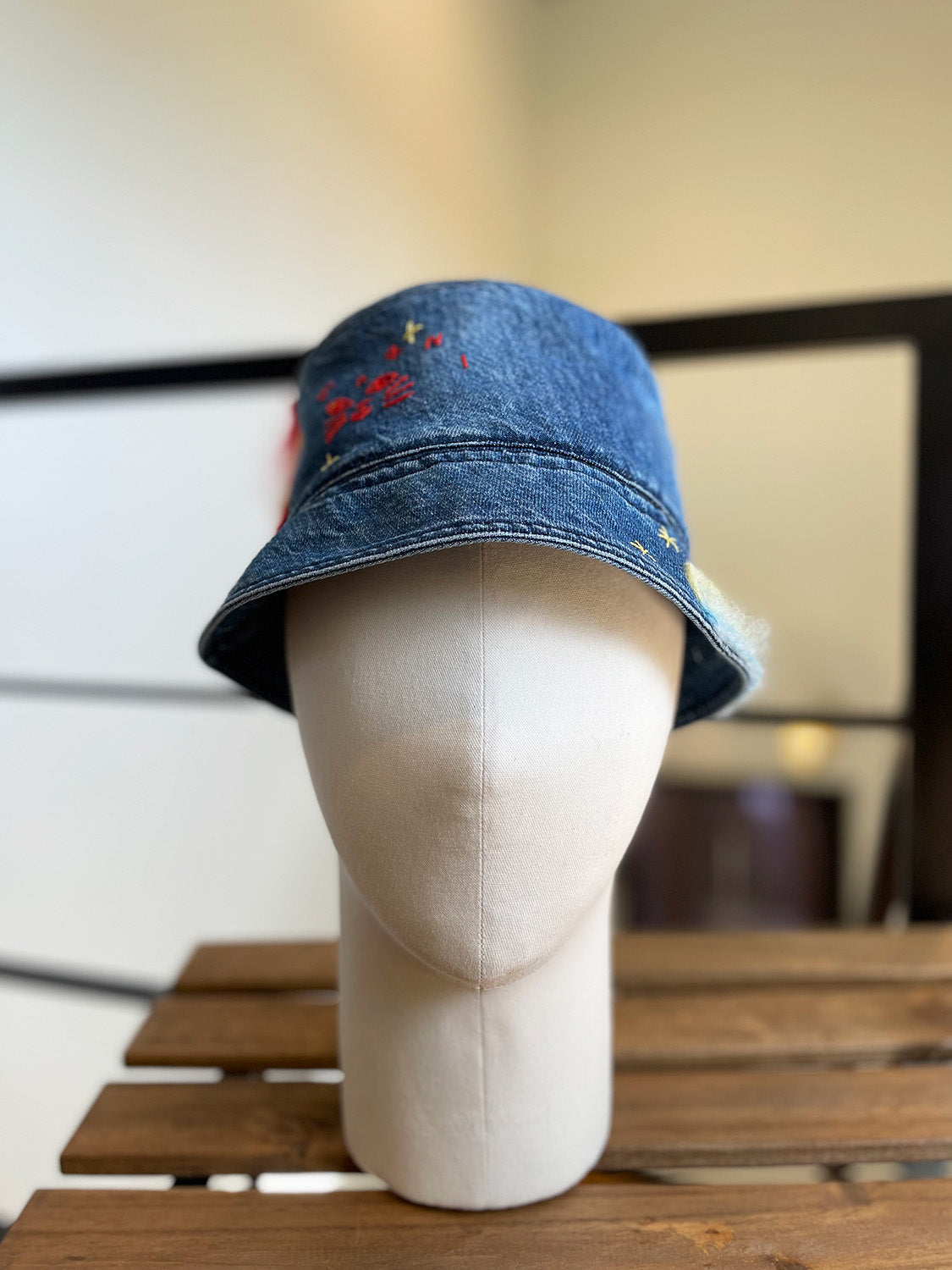 MARNI CLMC0055LS DENIM HAT