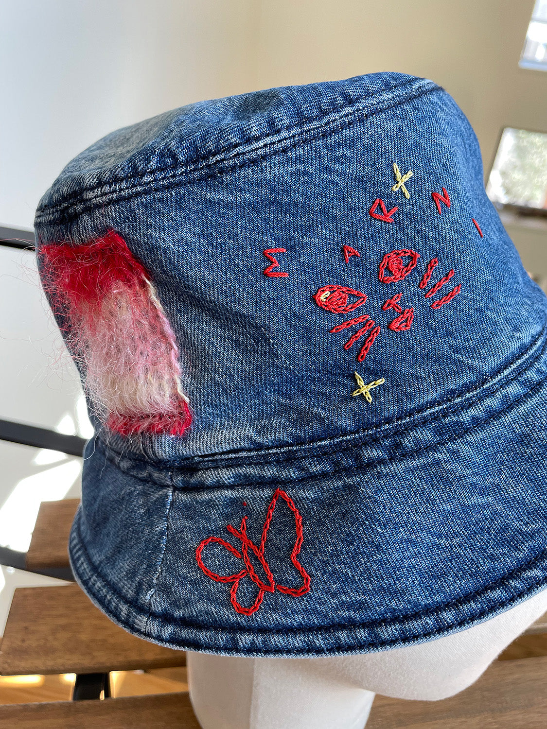 MARNI CLMC0055LS DENIM HAT