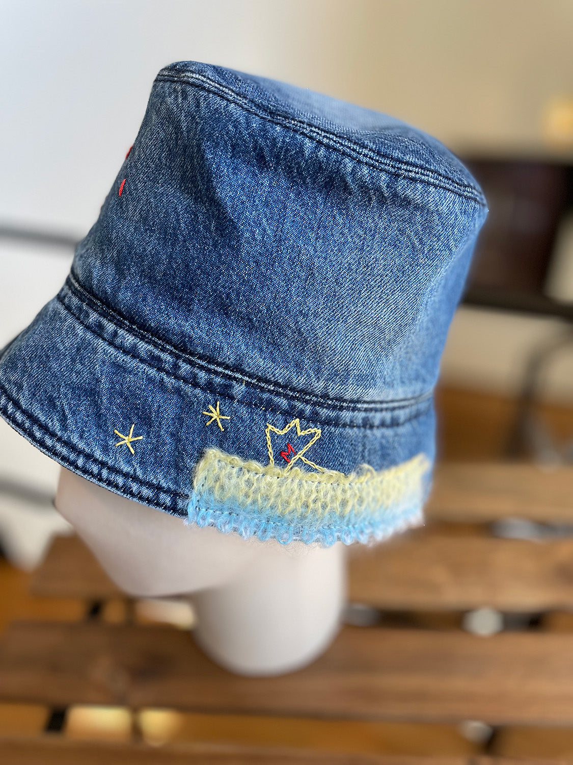 MARNI CLMC0055LS DENIM HAT