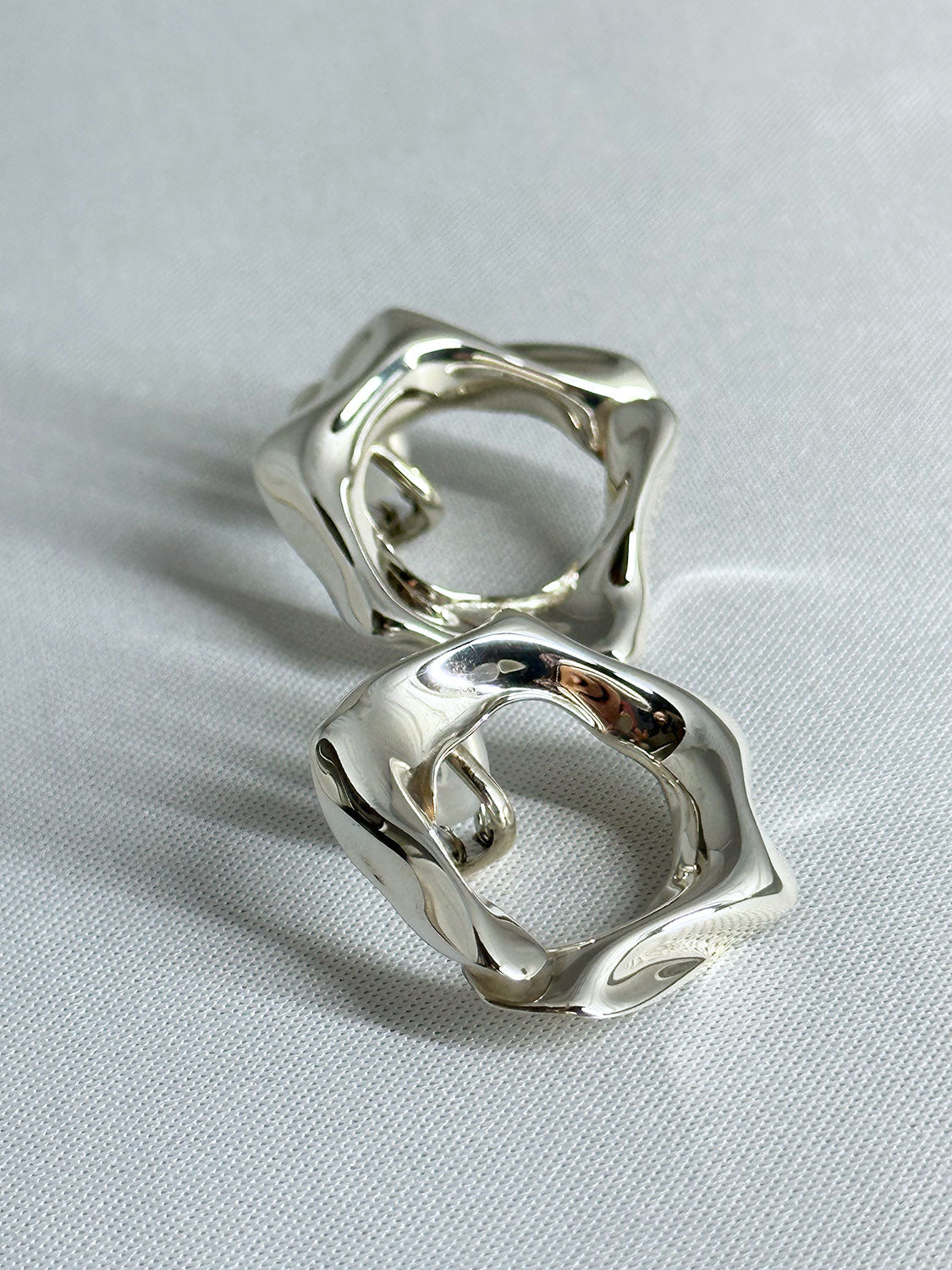 Lemme. L7107E Mid Thaw Earrings(Clip)