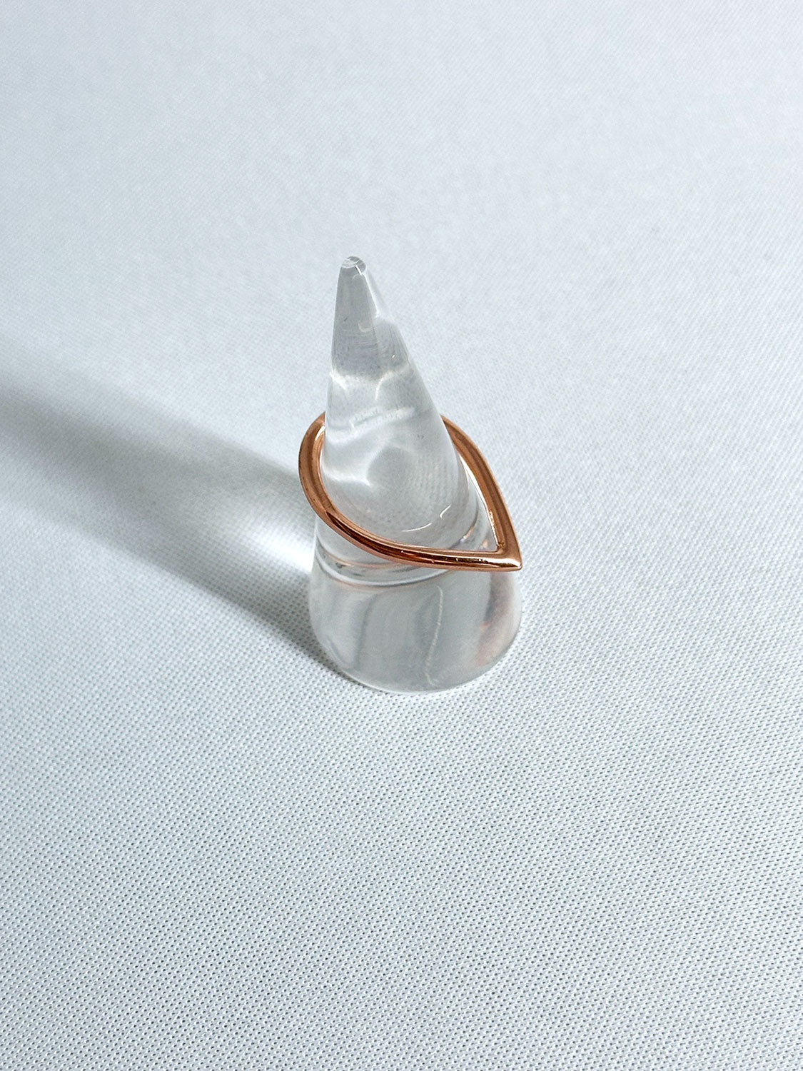 Lemme. L7204 Peak Ring(PINK GOLD)