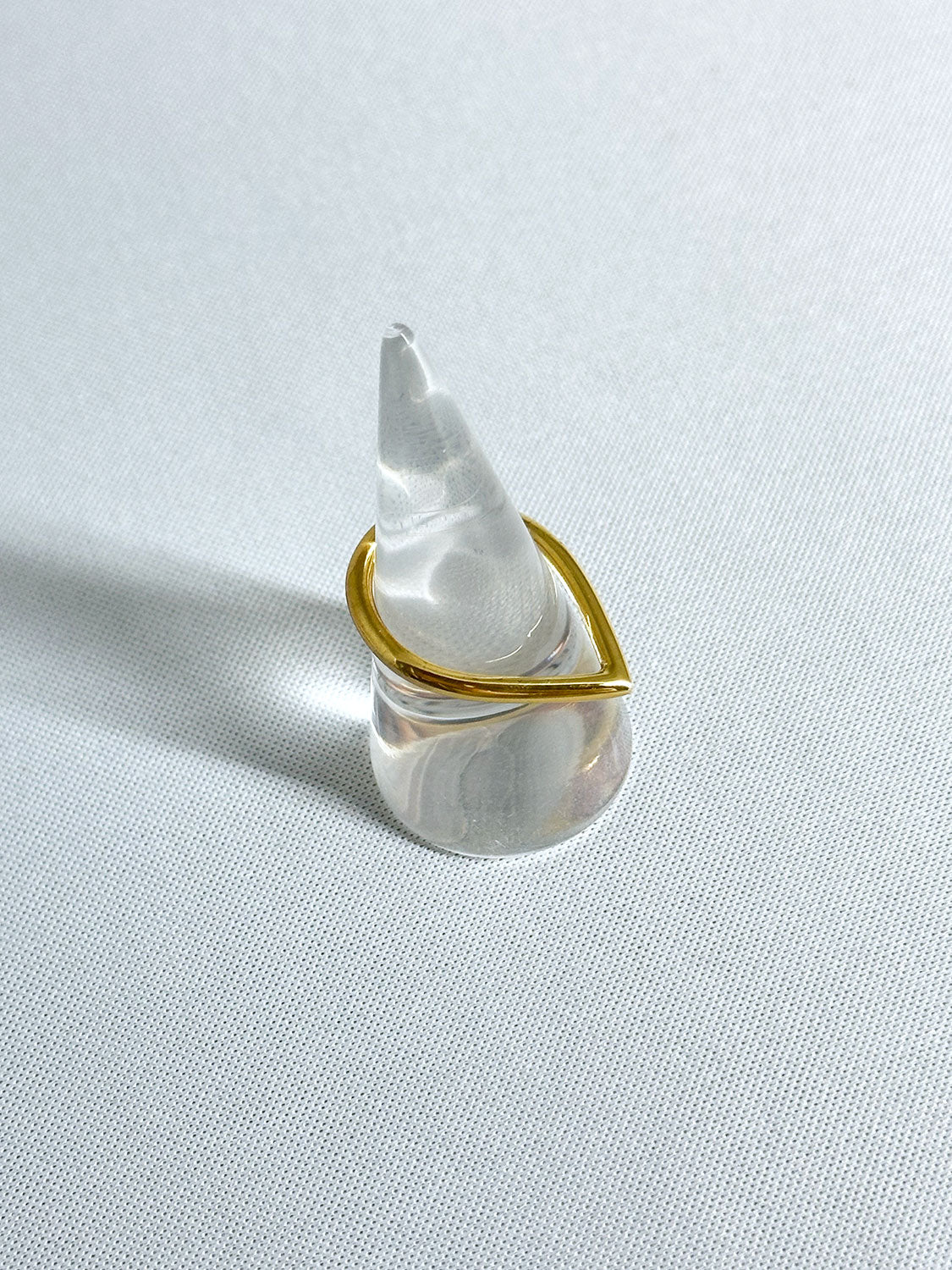Lemme. L7204 Peak Ring(GOLD)