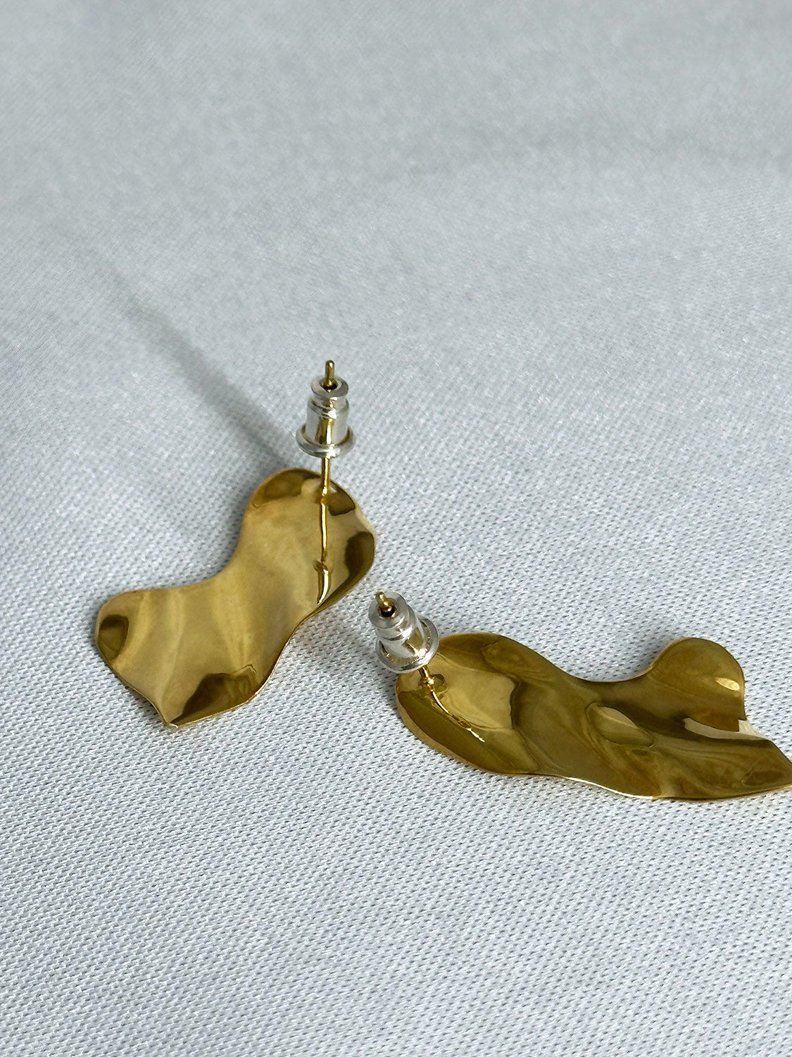 Lemme. L12106 Altostratus Earrings(GOLD)