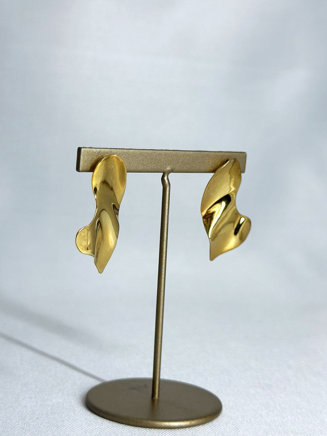 Lemme. L12106 Altostratus Earrings(GOLD)