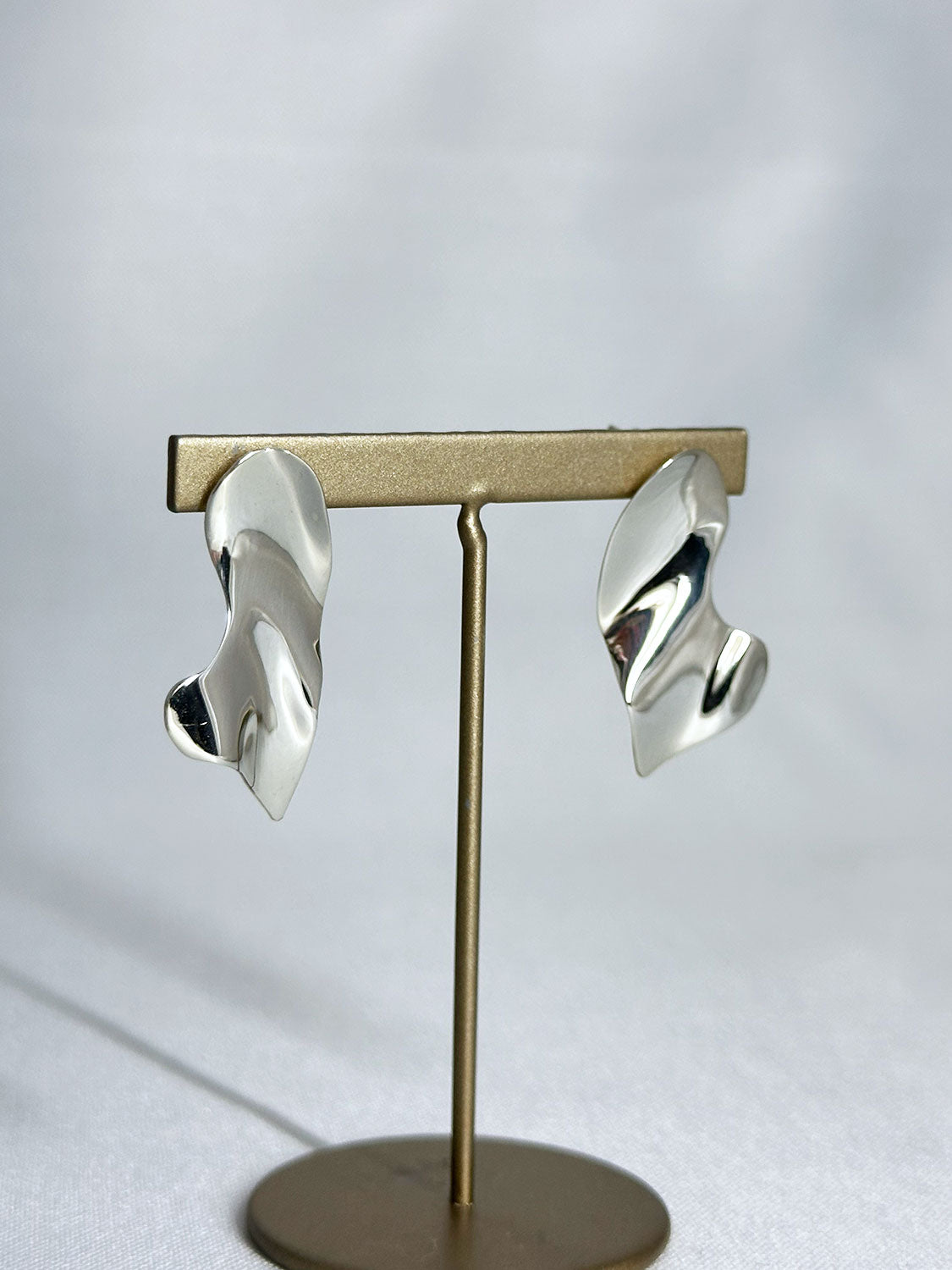 Lemme. L12106 Altostratus Earrings(SILVER)