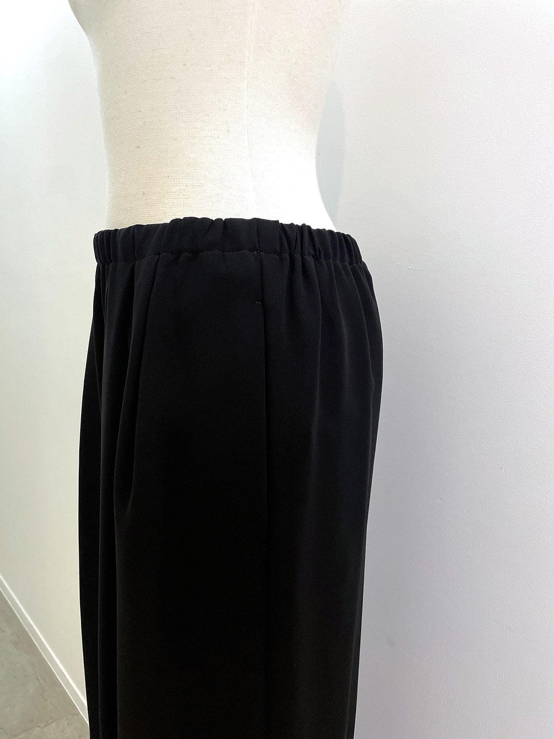 ENFOLD RELAX ELASTIC WIDE-TROUSERS