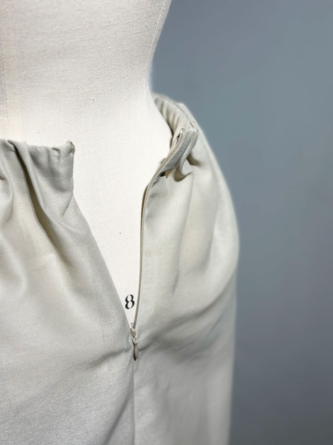 AMOMENTO SHIRRING ORGANZA SKIRT