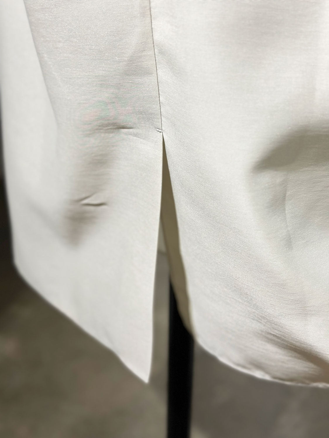 AMOMENTO SHIRRING ORGANZA SKIRT