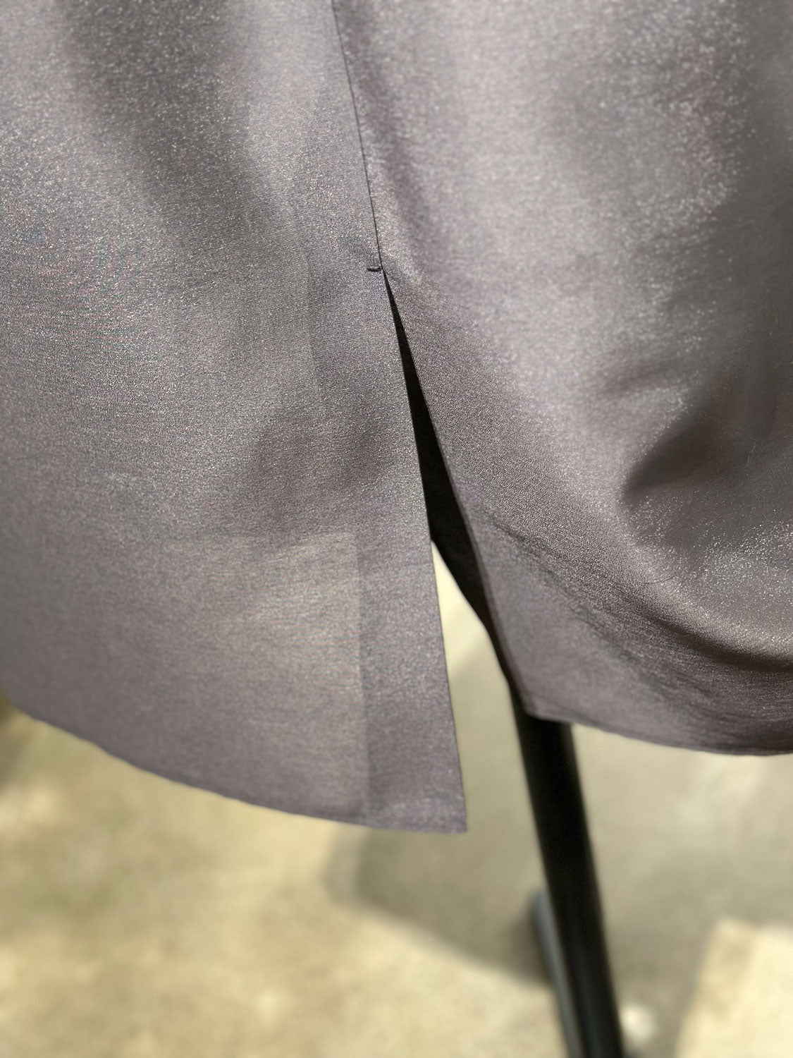 AMOMENTO SHIRRING ORGANZA SKIRT