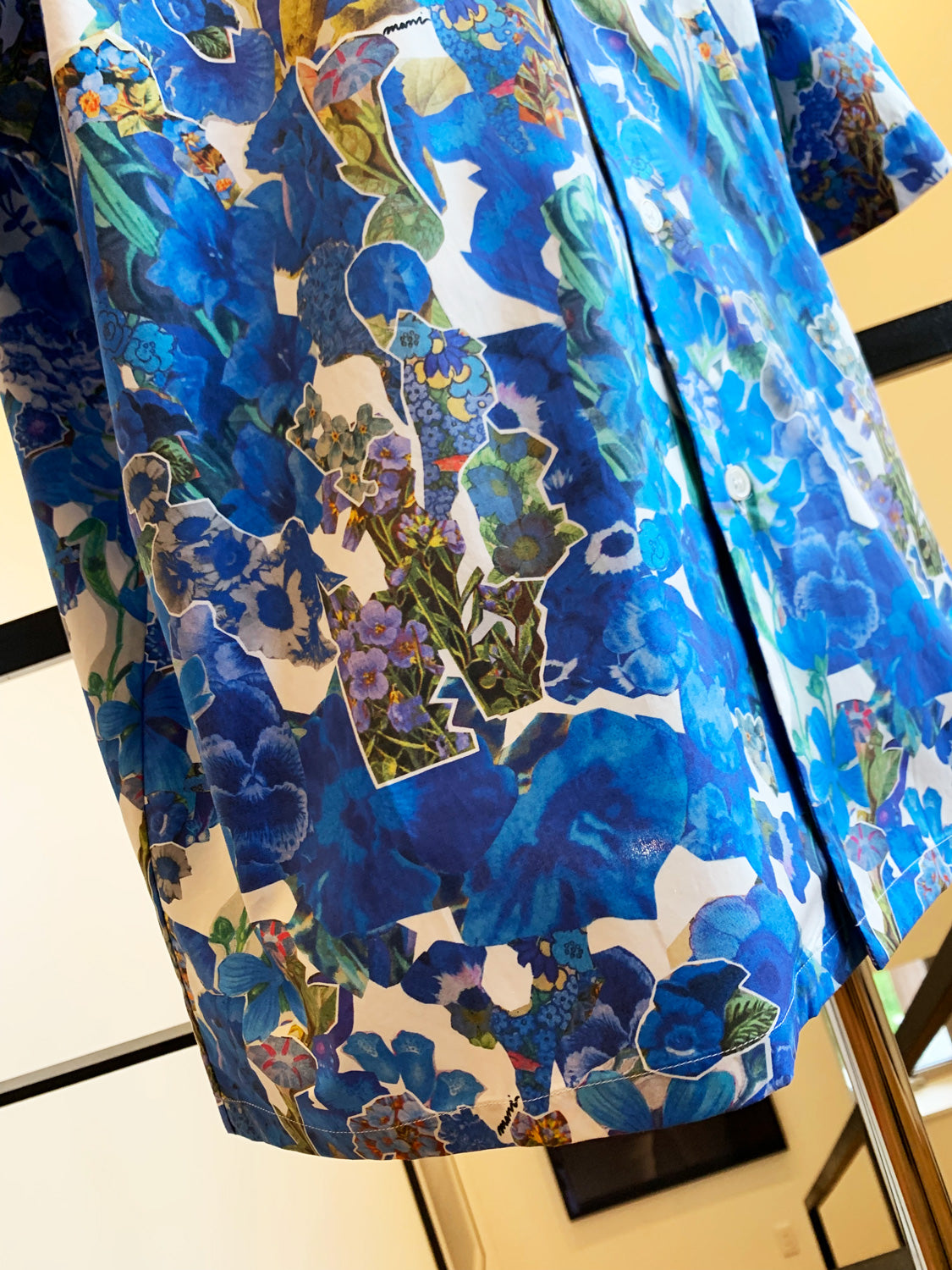 MARNI CUMU0213A5 BLUES S/S SHIRT
