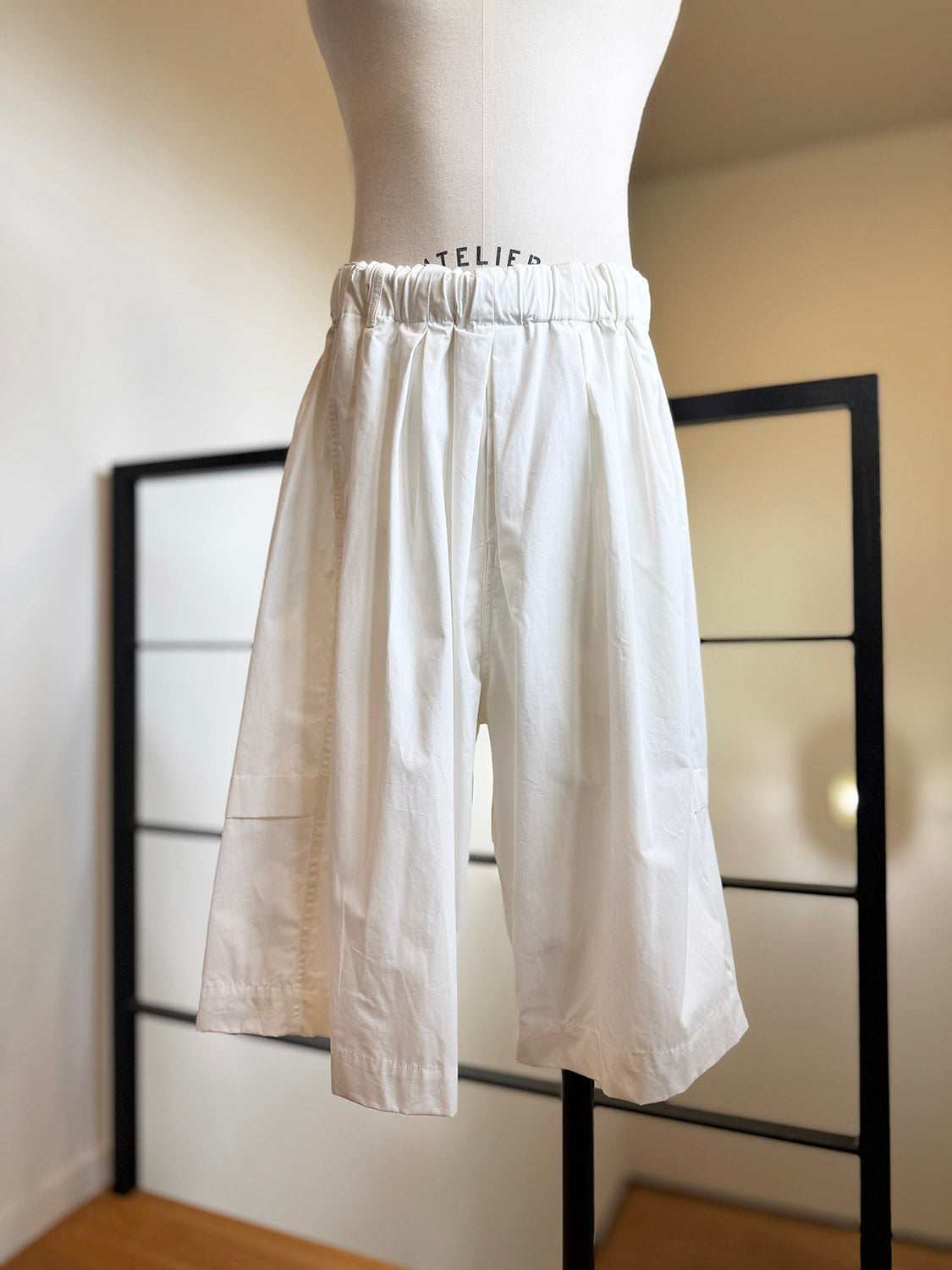 nonnotte N-26S-096 Pleat Dock Shorts Trousers