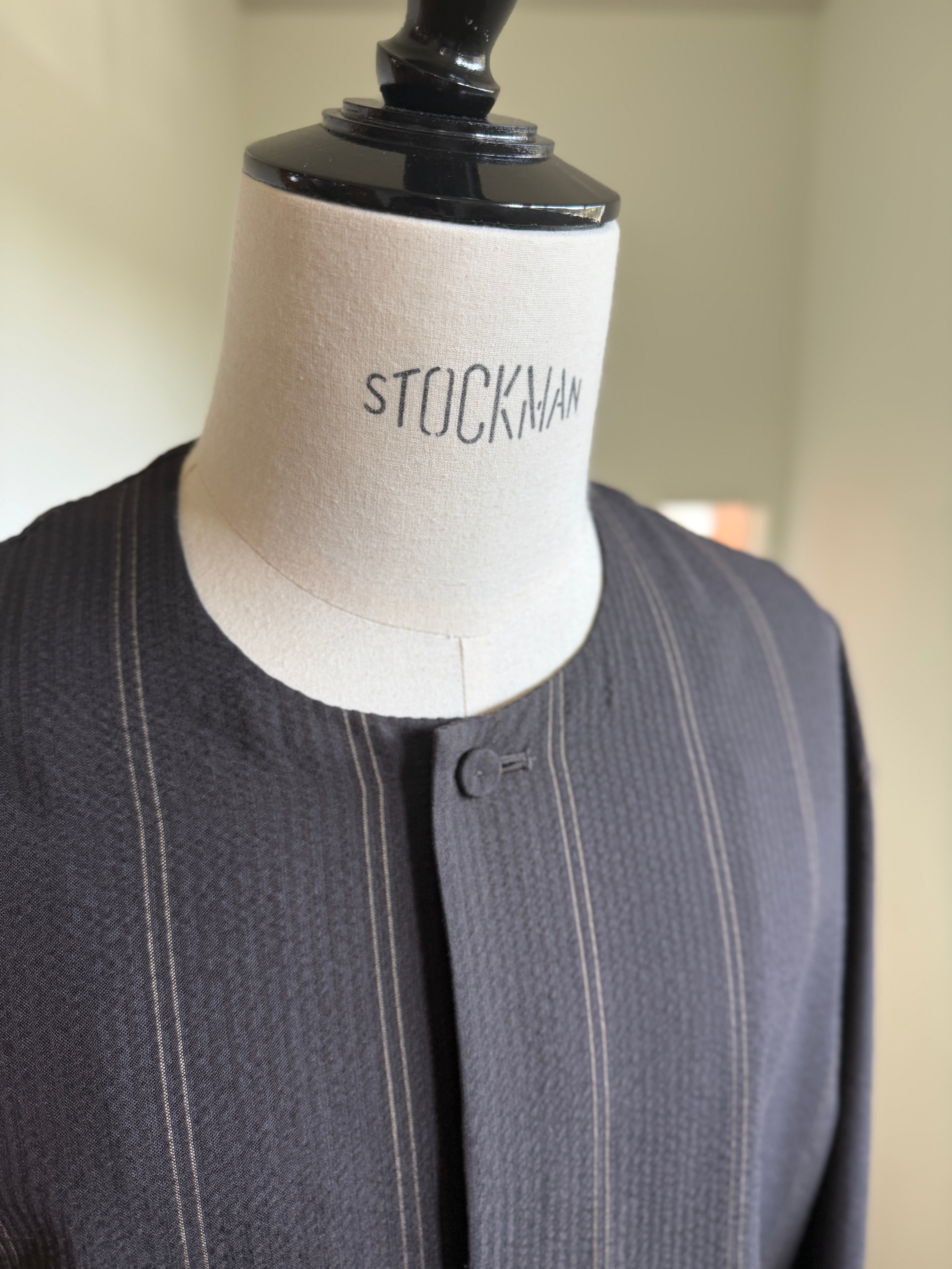 SEEALL SAU63 SH185 (MK-001) MINIMAL COLLARLESS SHIRTS
