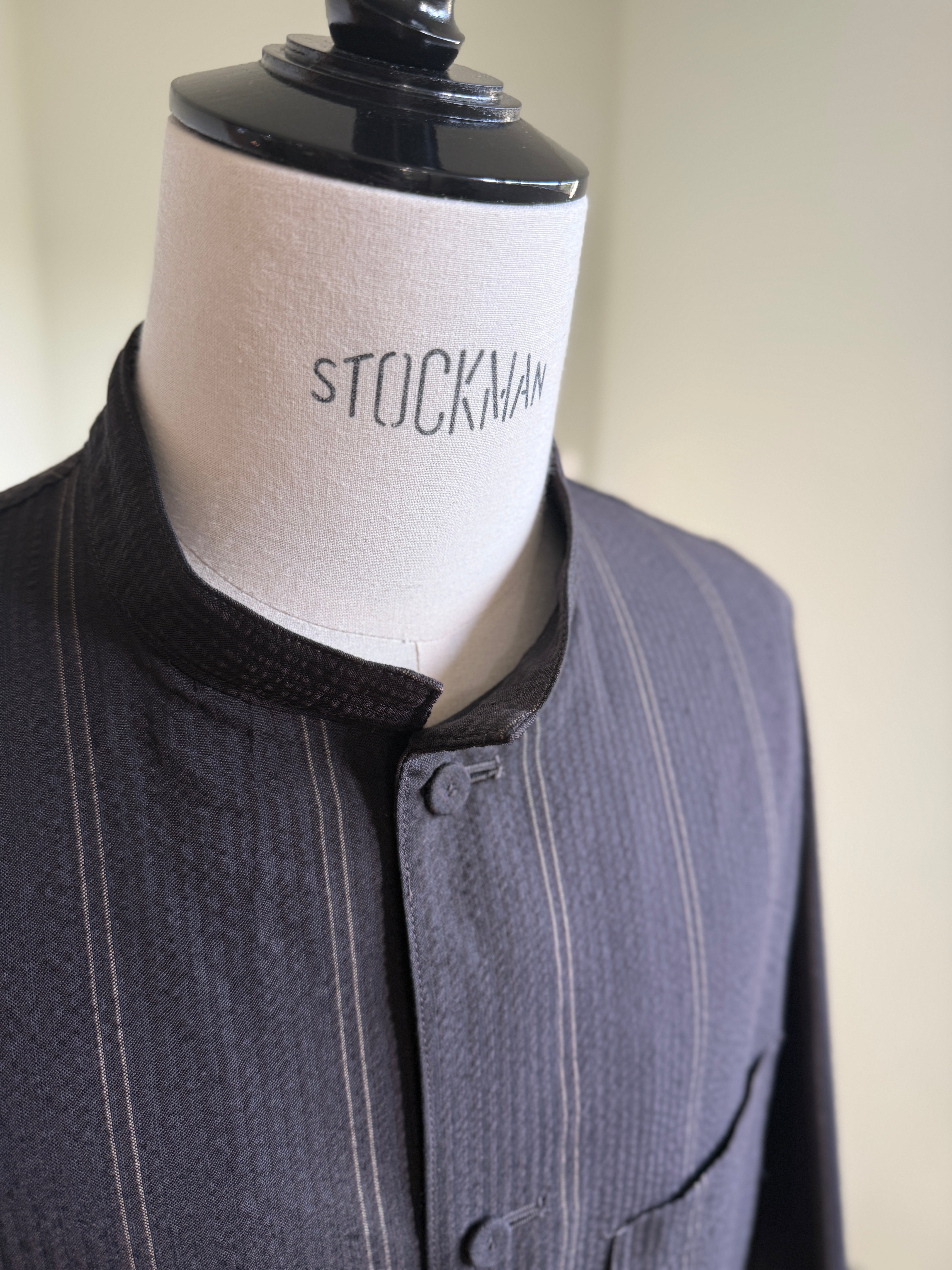 SEEALL SAU63 SH183 (MK-001) STAND COLLAR SHIRTS
