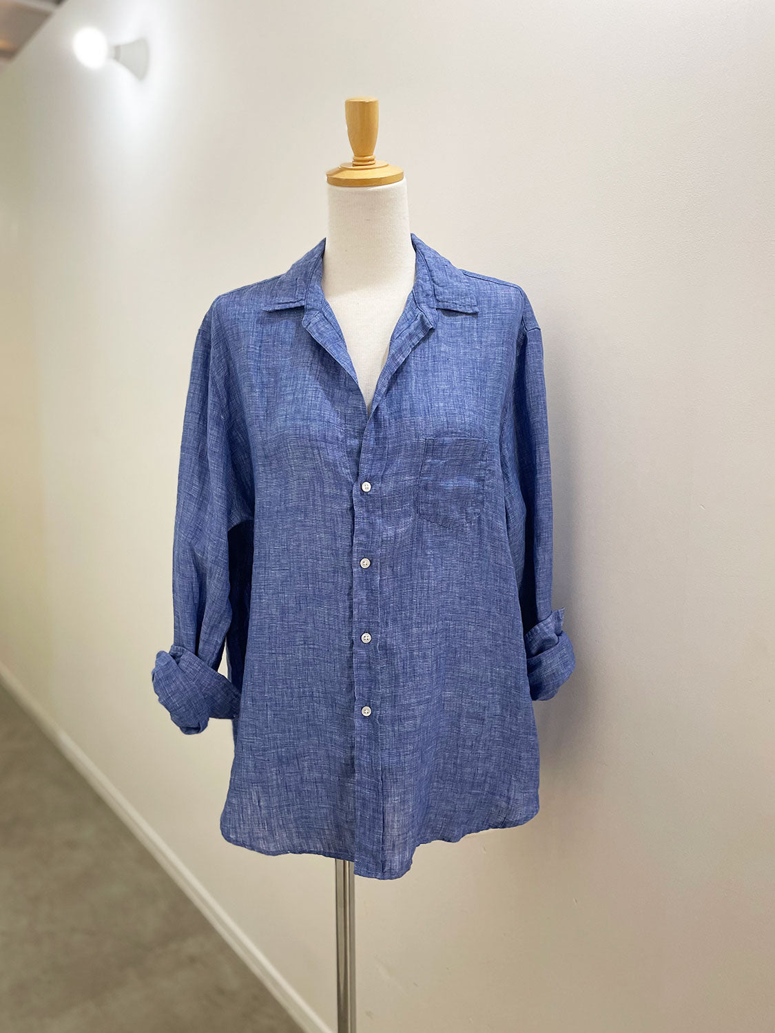 Frank&Eileen "EILEEN" LINEN BLAND SHIRTS