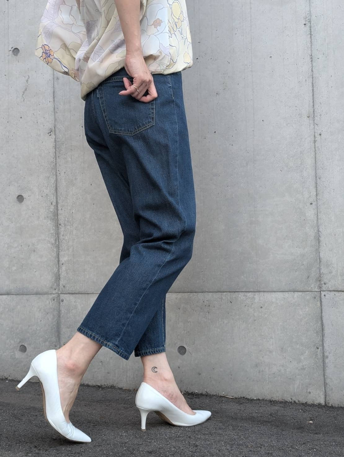 MADISONBLUE SAROUEL PT L.oz DENIM