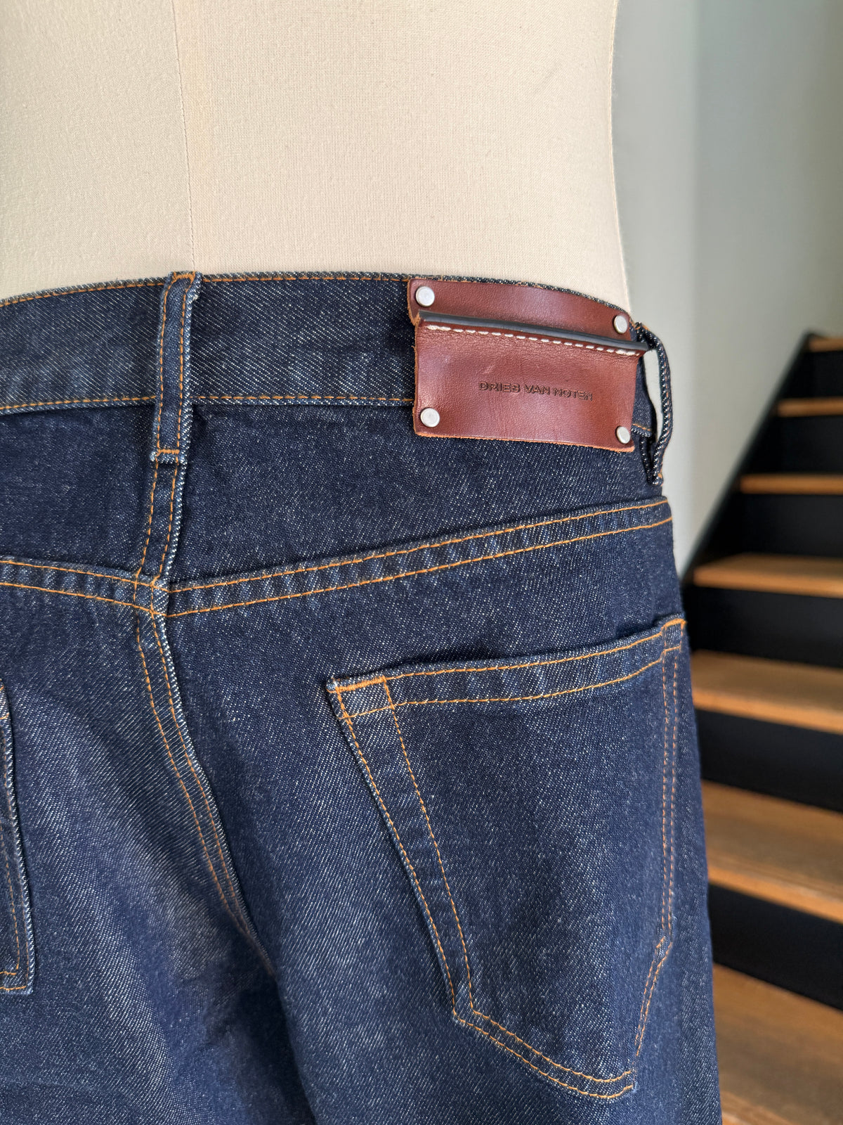 DRIES VAN NOTEN PANTHERO BIS DEN 4400 M.W.PANTS