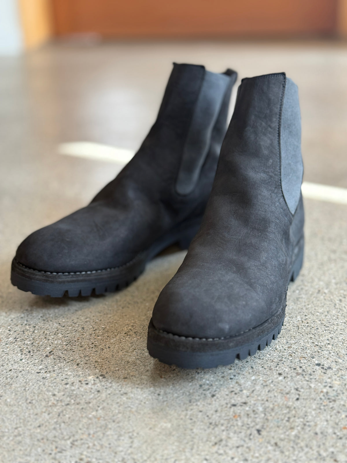 GUIDI 76V HORSE OLD CHELSEA BOOTS
