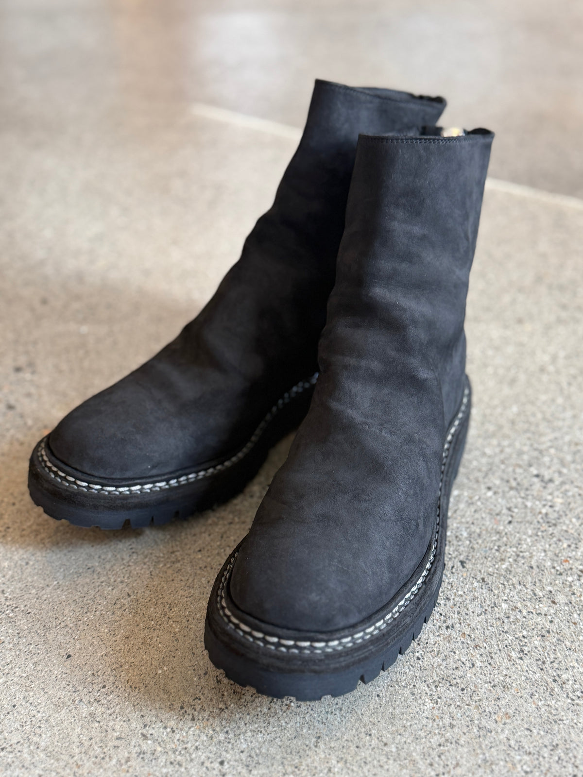 GUIDI 796V_N HORSE OLD BACK ZIP BOOTS