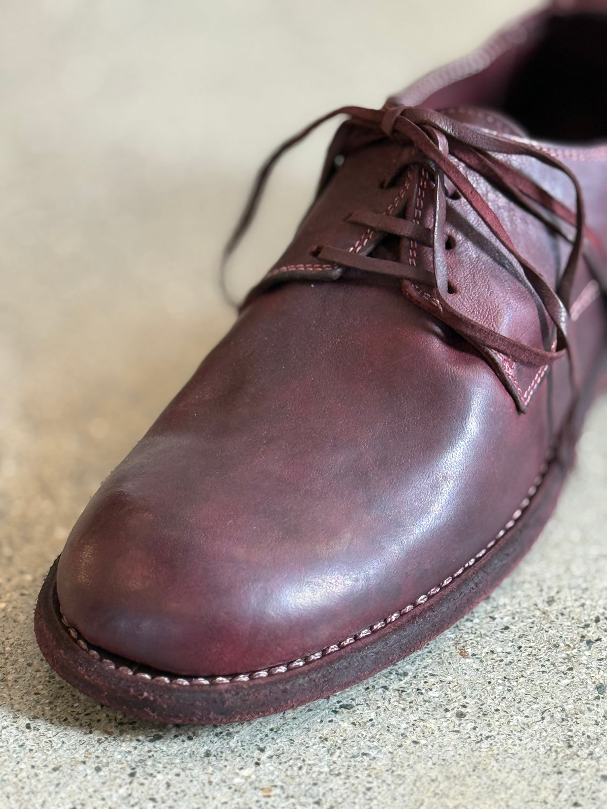 GUIDI 992 SOFT HORSE FULL GRAIN CLASSIC DERBY