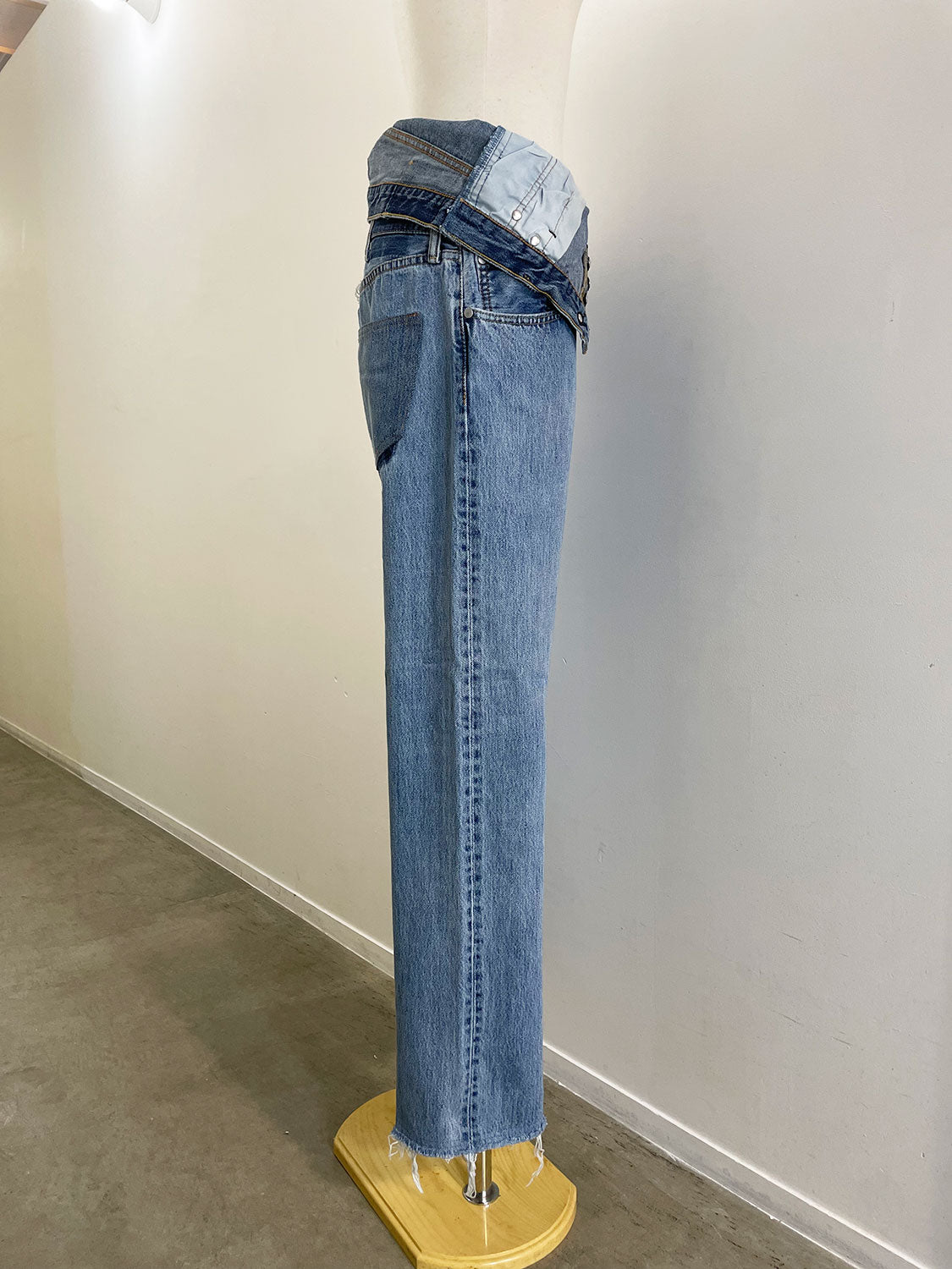 QUIITO W WAIST DENIM PT (A)