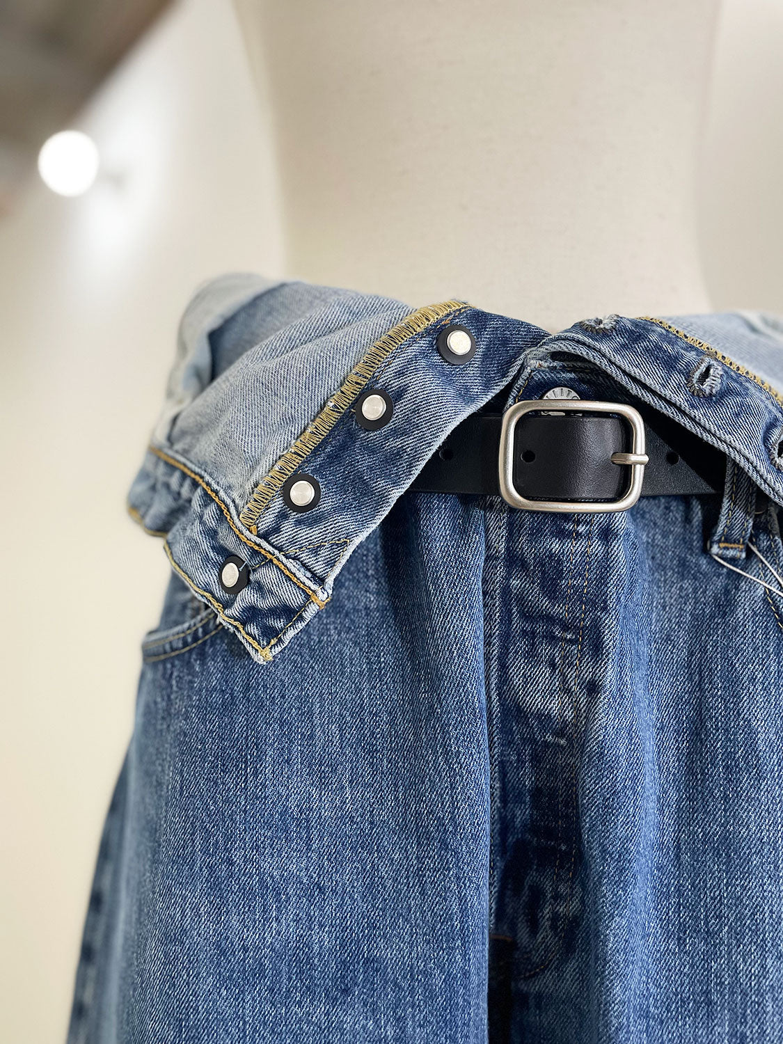 QUIITO W WAIST DENIM PT (サイズ2)