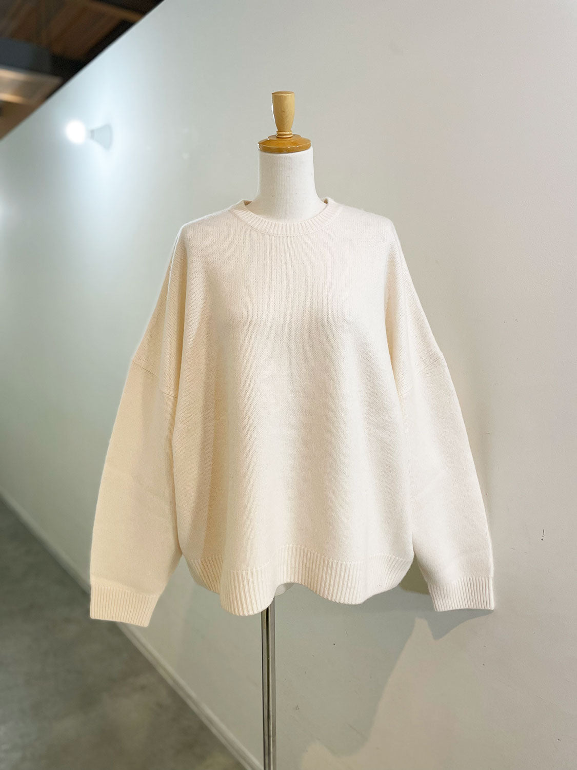 ENFOLD WIDE DOLMAN PULLOVER