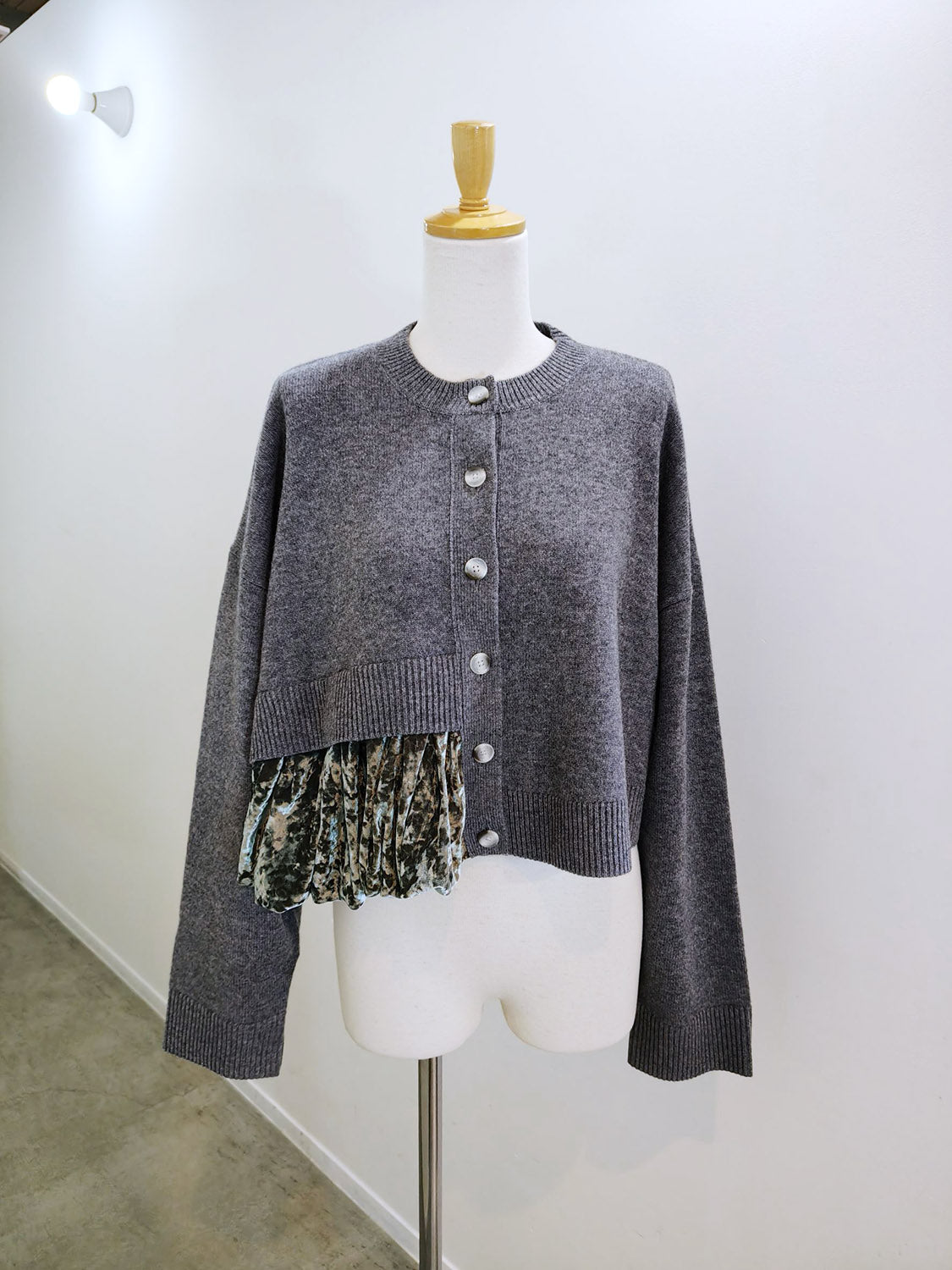 ENFOLD BALLOON CARDIGAN