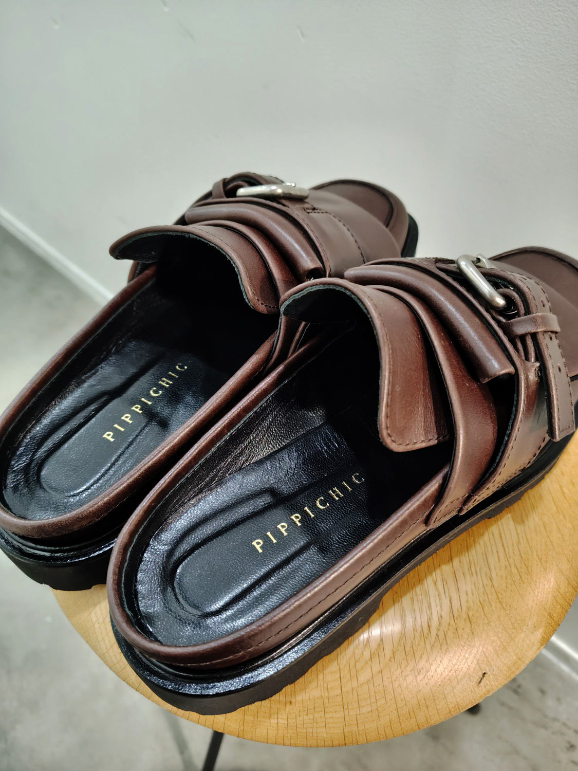 PIPPICHIC SISSI LOAFERS BELT MULE 5