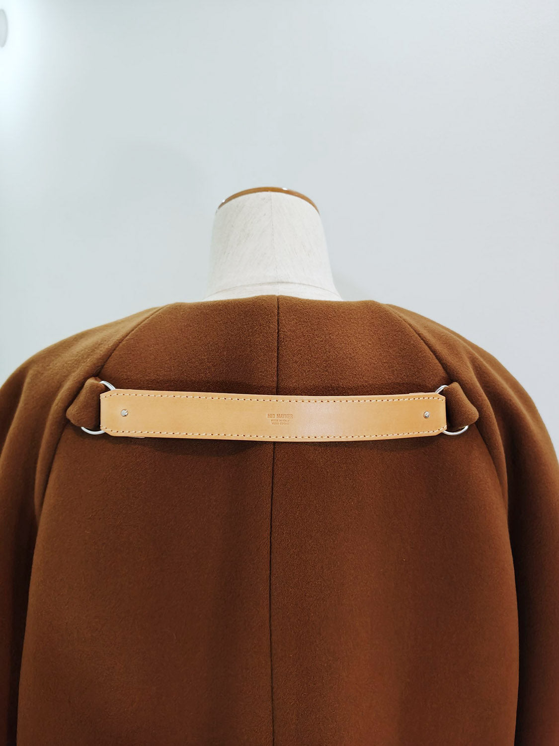 HED MAYNER HMMD10068P WOOL NOCOLLAR SHORT BLOUSON
