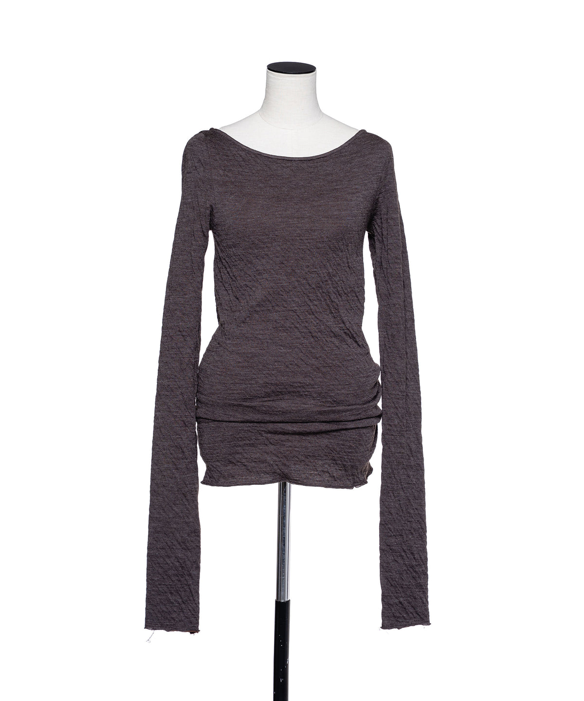 muller of yoshiokubo CRINKLE JERSEY LAYER TOP
