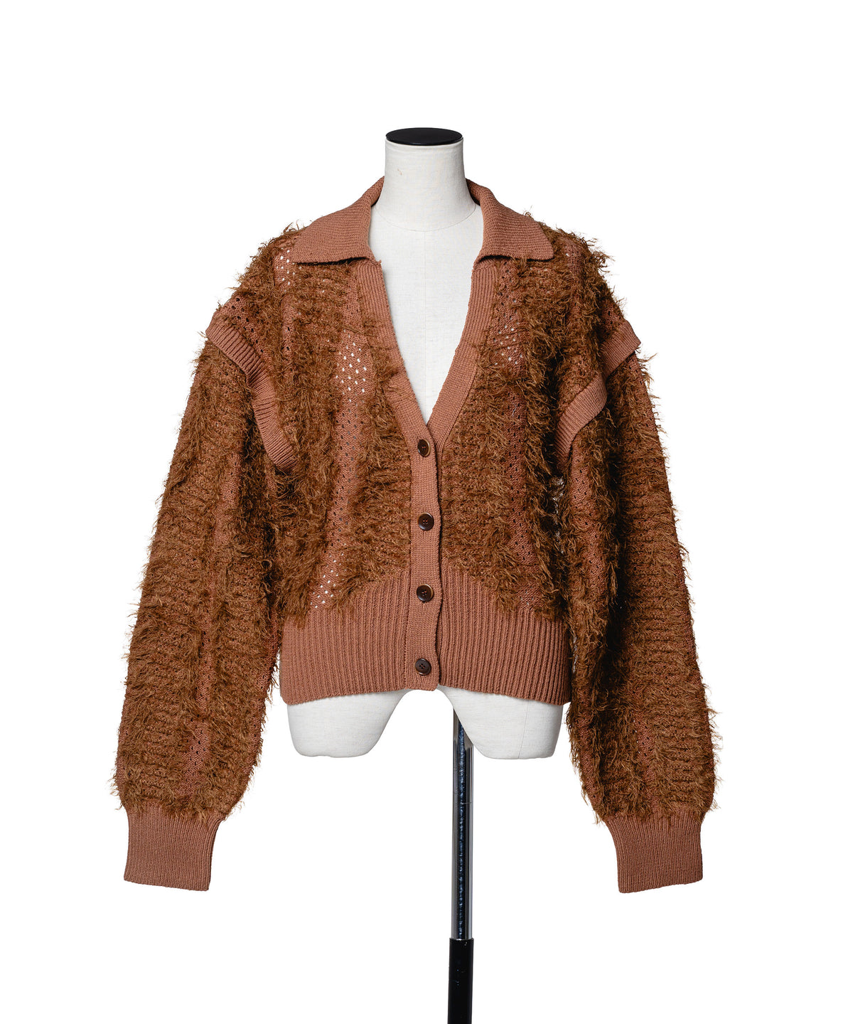 muller of yoshiokubo FUZZY KNIT CARDIGAN