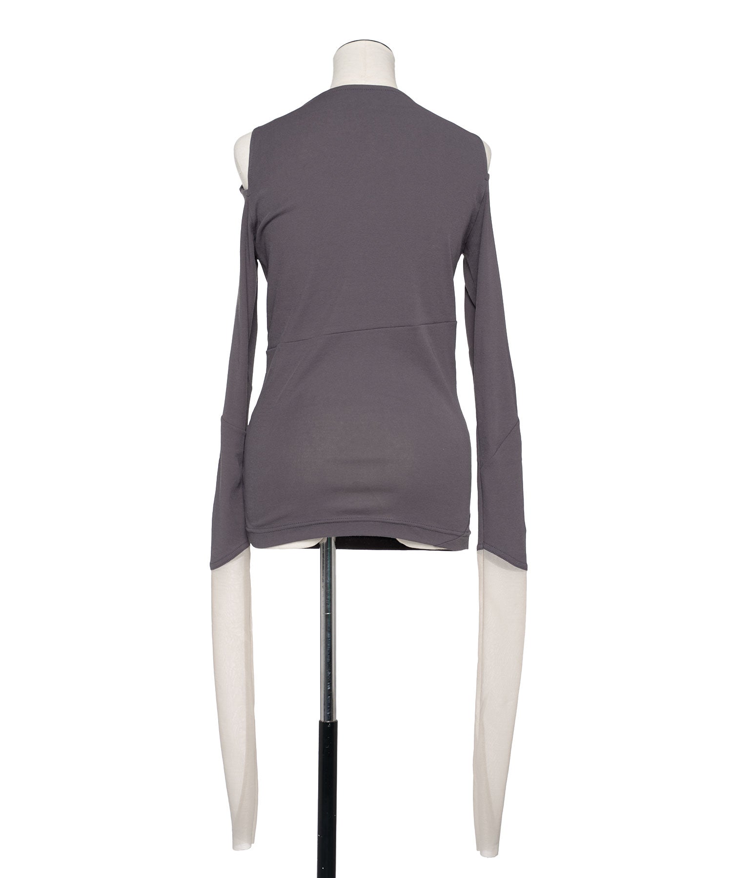 muller of yoshiokubo DIGONAL LONG SLEEVE TOP