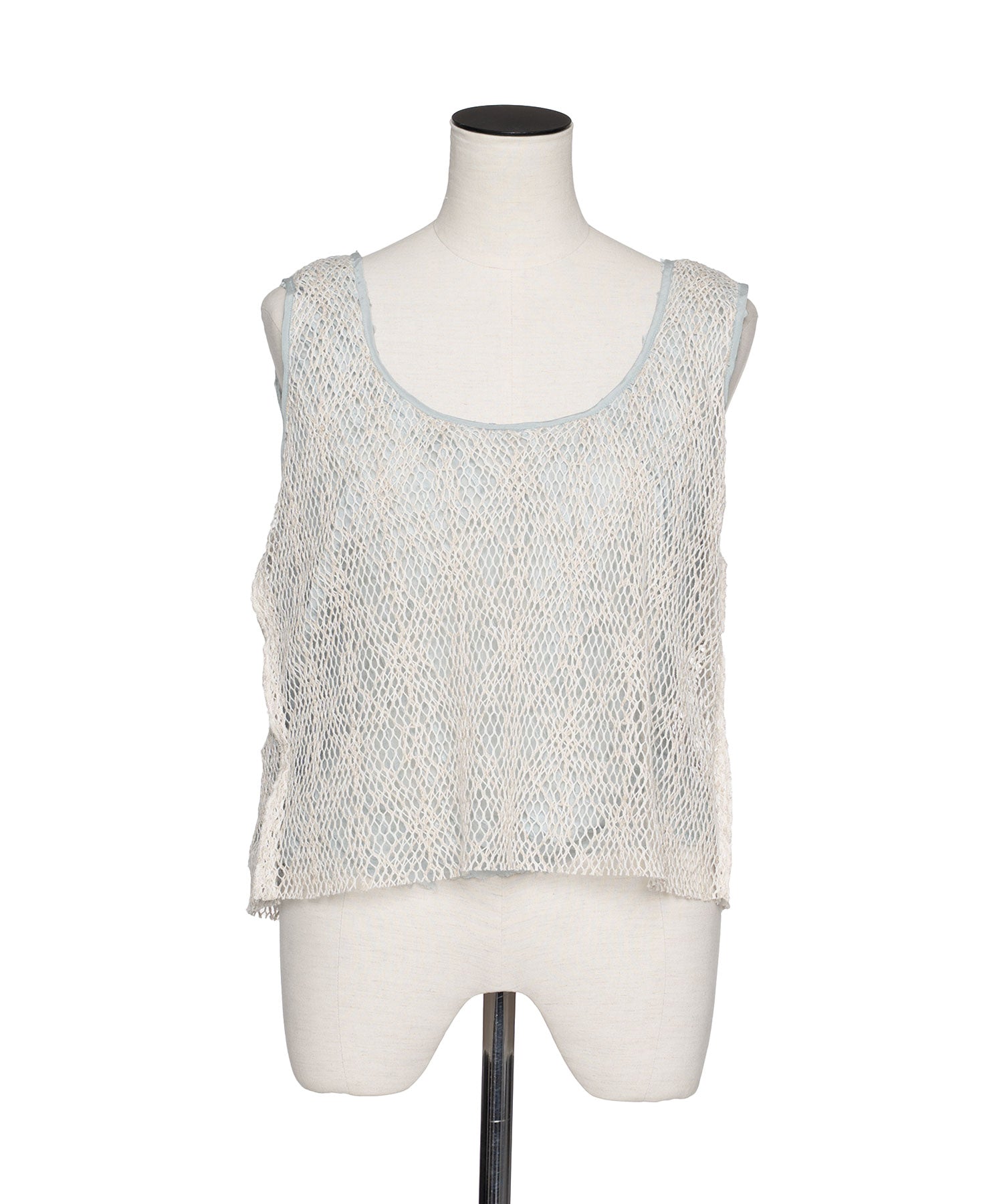 muller of yoshiokubo RUFFLE CHIFFON LAYER TOP