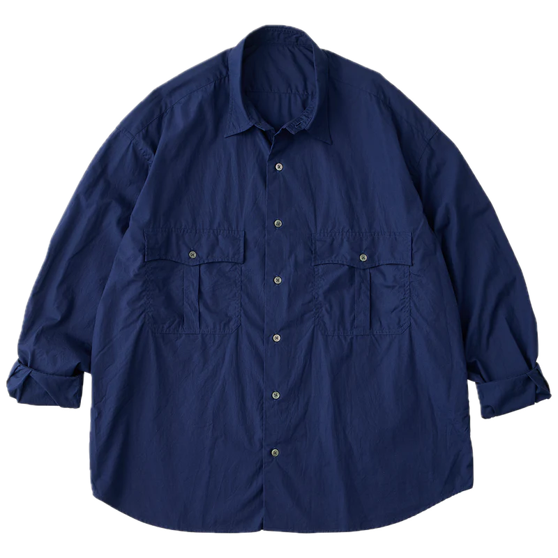 Porter Classic ROLL UP SHIRT (SUVIN GOLD SUPREME 140/2)