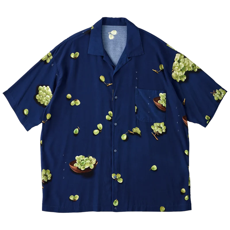Porter Classic ALOHA SHIRT SHINE MUSCAT