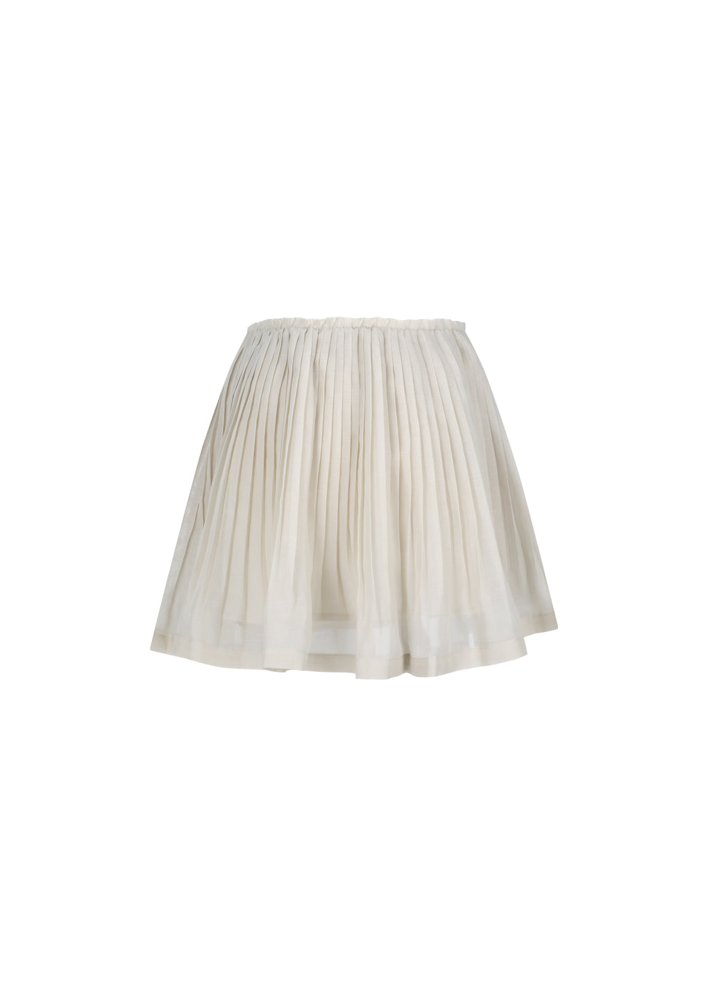 AMOMENTO PLEATED MINI SKIRT