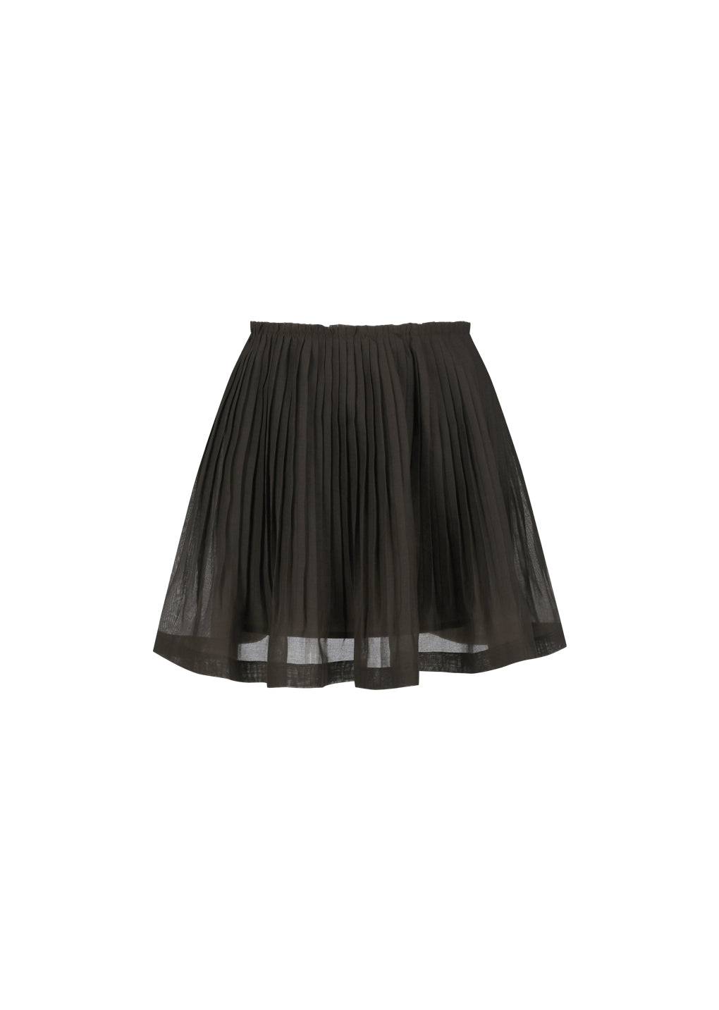 AMOMENTO PLEATED MINI SKIRT