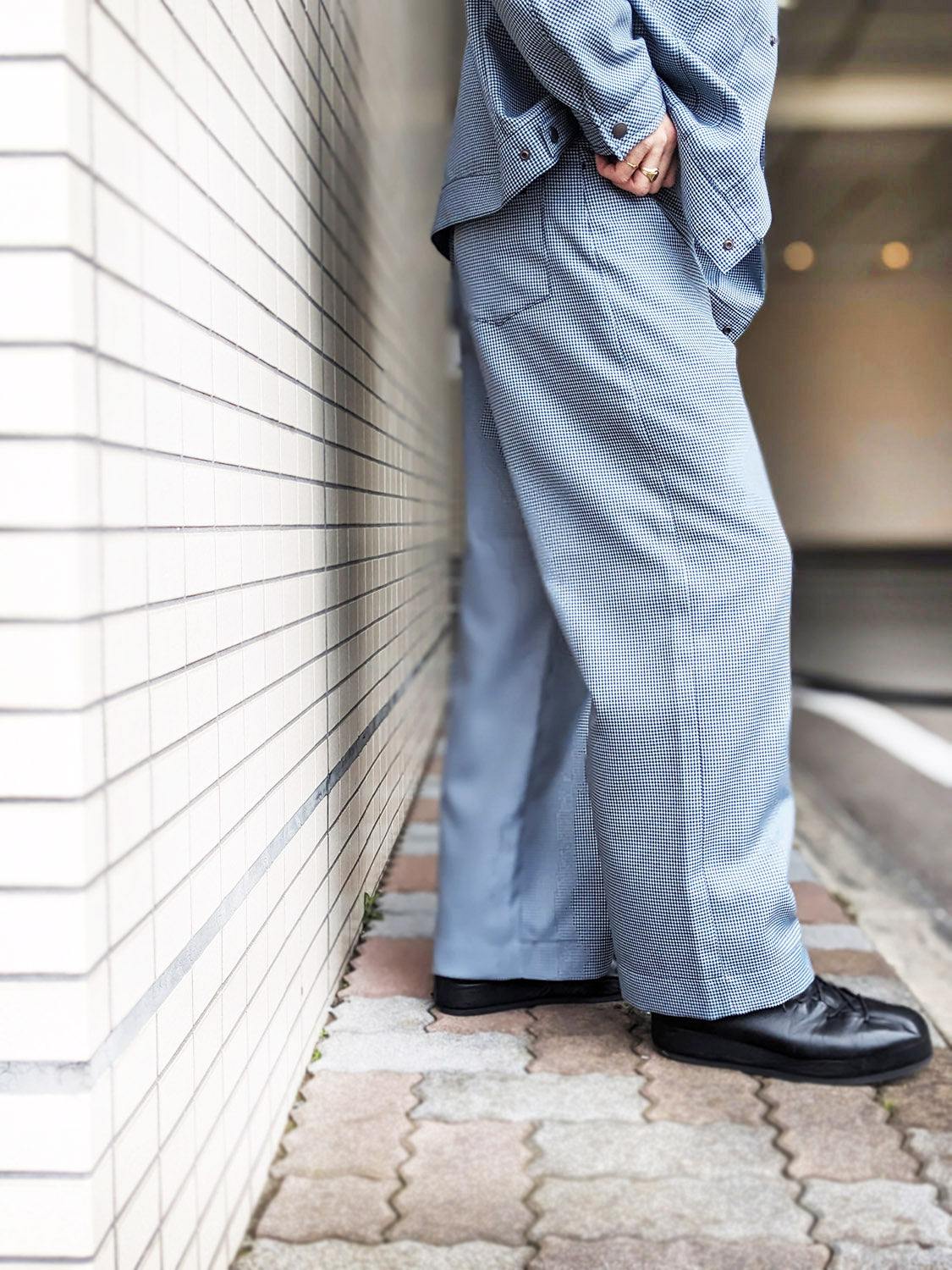 N.HOOLYWOOD 2241-CP20-002 5POCKET BUGGY PANTS