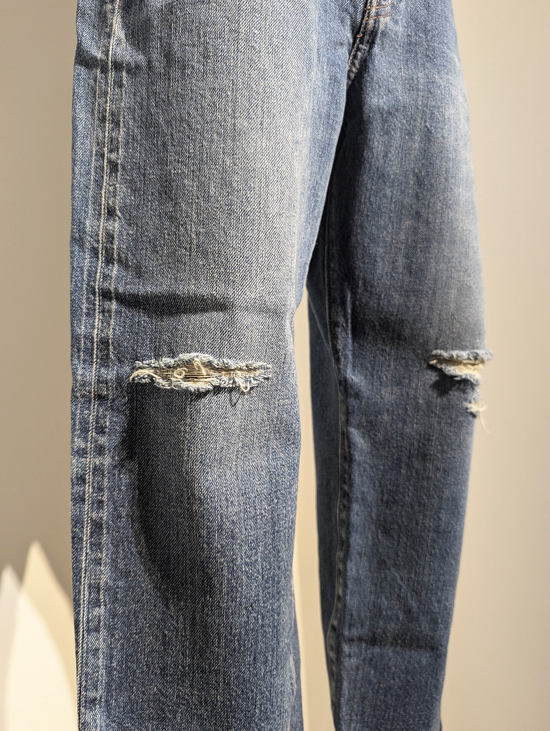 MADISONBLUE BOYS CRASHED TAPERED PT DENIM