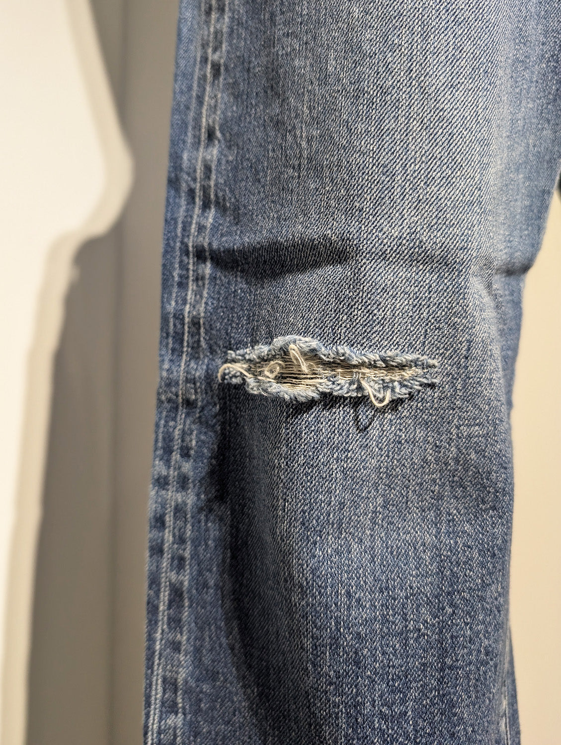 MADISONBLUE BOYS CRASHED TAPERED PT DENIM