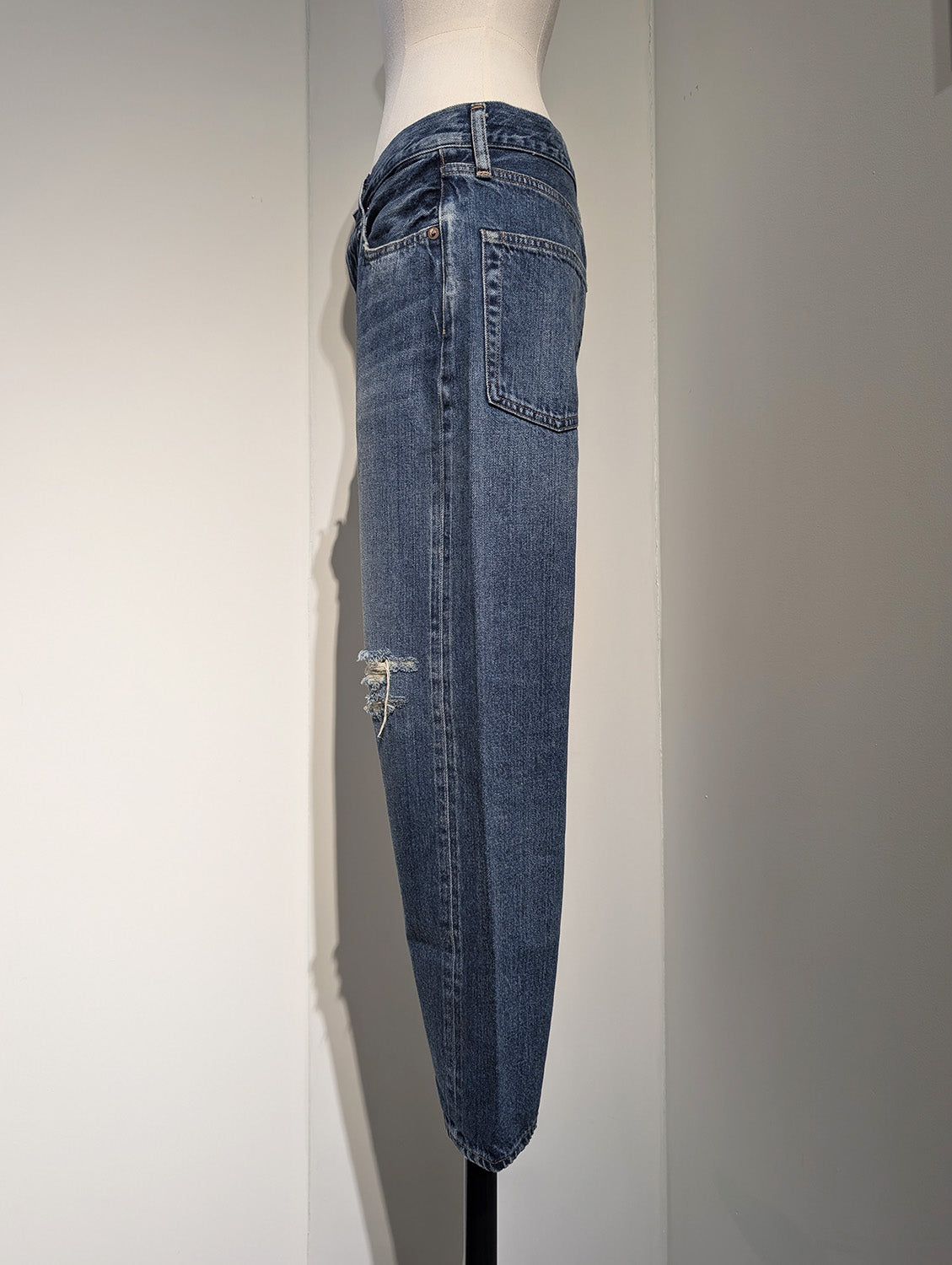 MADISONBLUE BOYS CRASHED TAPERED PT DENIM