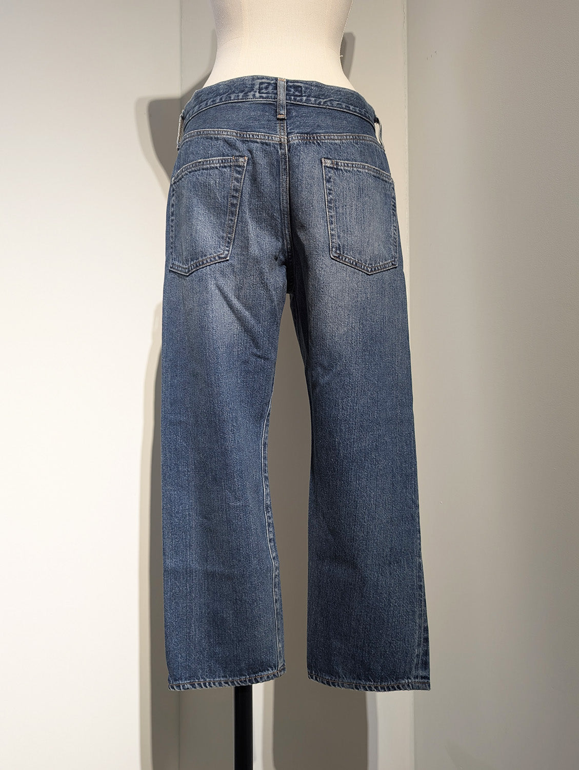 MADISONBLUE BOYS CRASHED TAPERED PT DENIM
