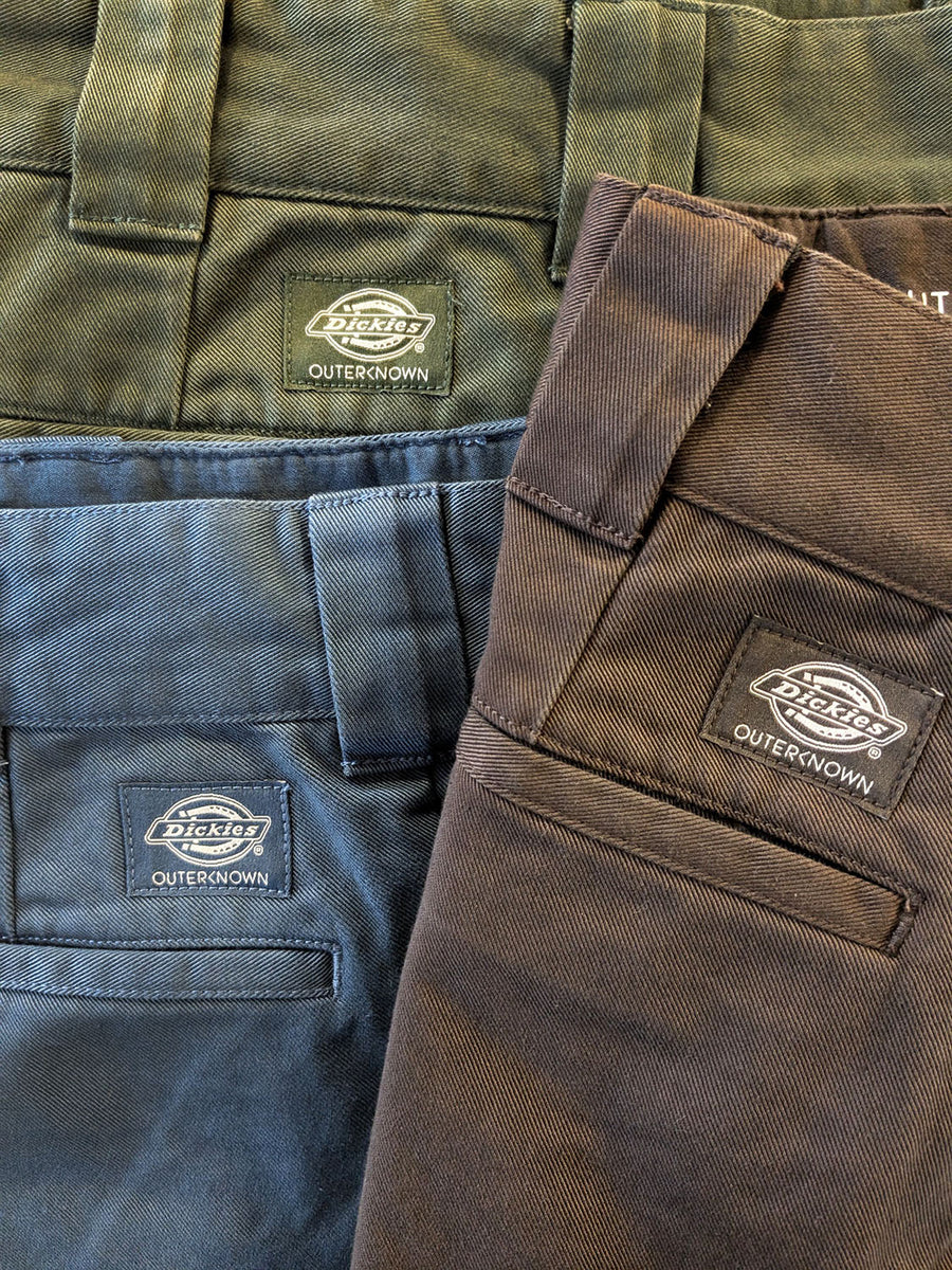 OUTERKNOWN × Dickies コットンチノパンツ – PARQS ONLINE STORE