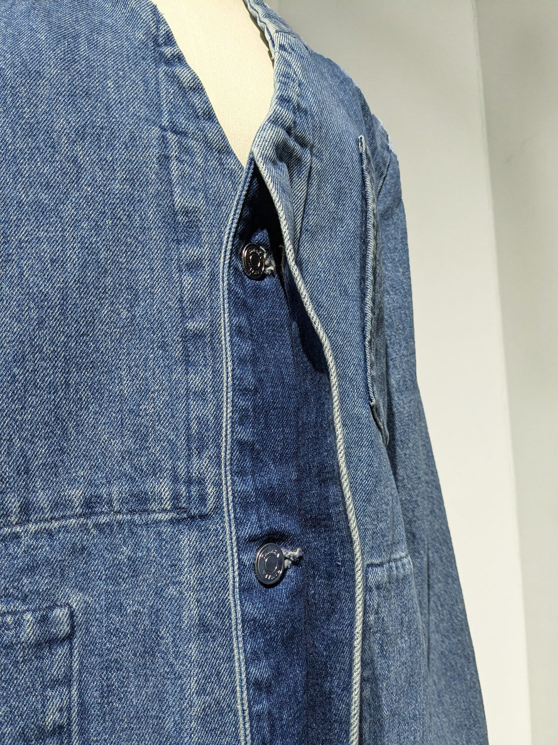 TANAKA ST-176 NO COLLAR WORK COAT