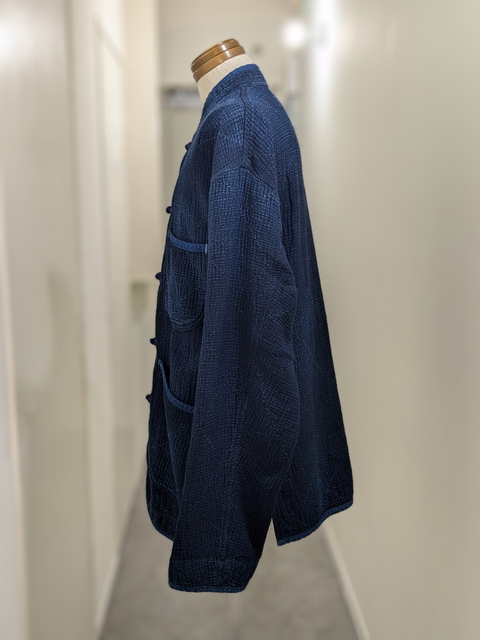 Porter Classic NEW SASHIKO LIGHT CHINESE JACKET
