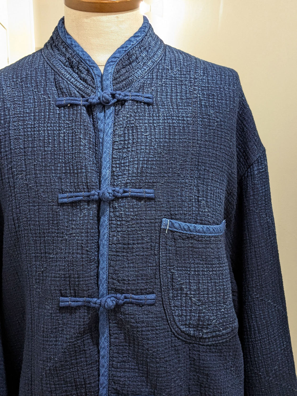 Porter Classic NEW SASHIKO LIGHT CHINESE JACKET