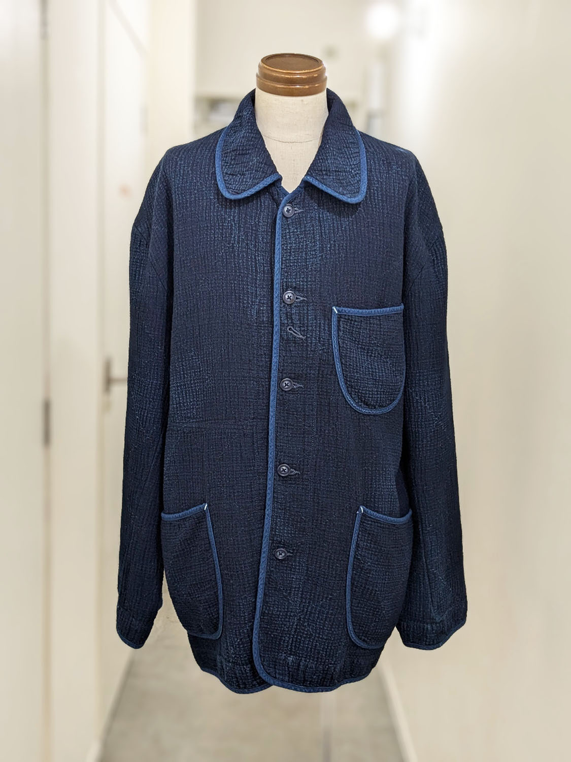 Porter Classic NEW SASHIKO LIGHT FRENCH JACKET