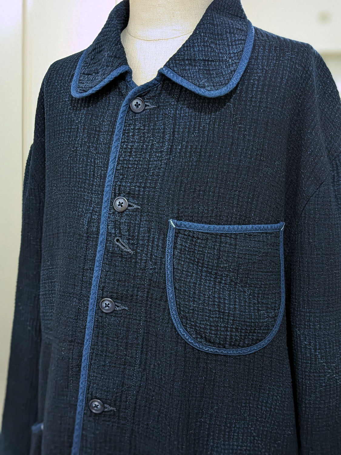 Porter Classic NEW SASHIKO LIGHT FRENCH JACKET